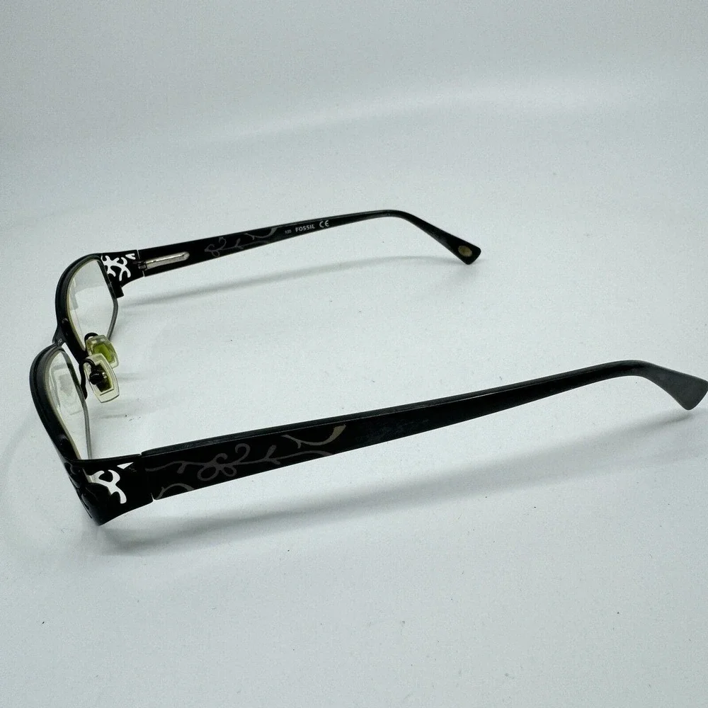 Fossil lindsy women's Eyeglasses Frames TL2 51 [] 17 135 Black H11177‎
